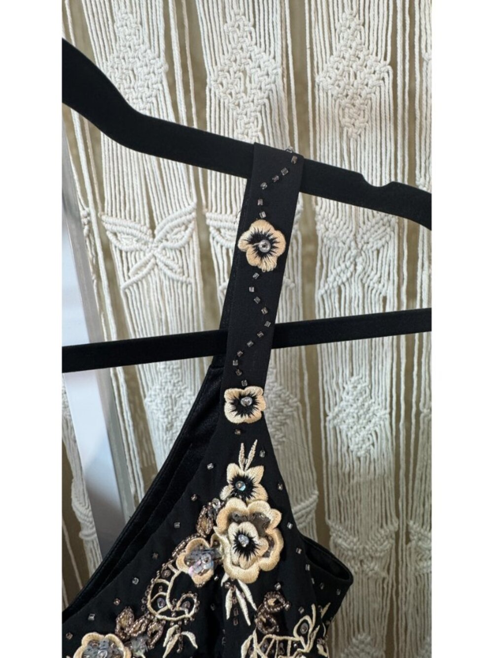 R&M Richards Women's Black and White Dress P size 12 - Picture 4 of 5